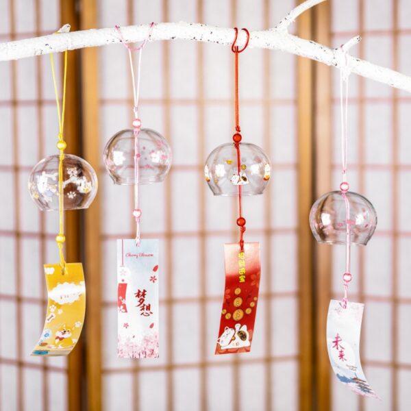handmade japanese glass wind chimes