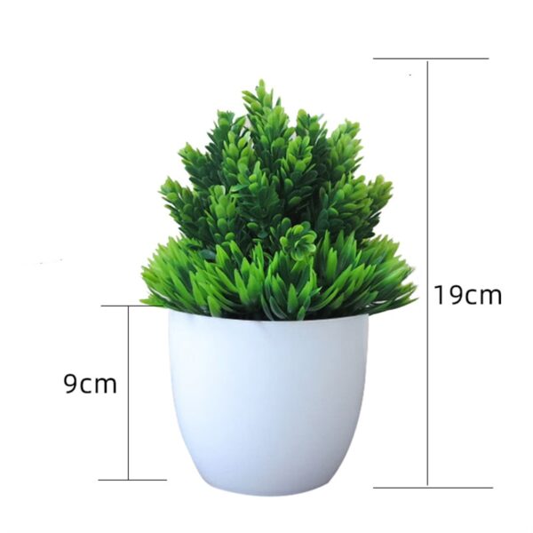 small artifical bonsai plant