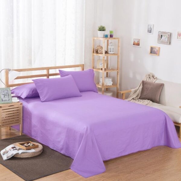 solid colour flat sheet
