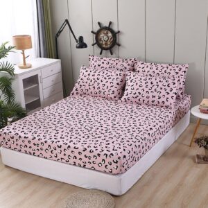 fitted bed sheets with Pillowcase and Pillow Sham
