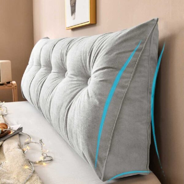 headboard triangle pillow cushion backrest