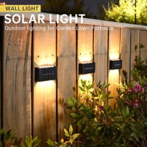 outdoor wall solar lights