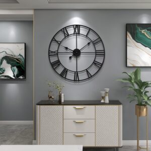 modern 3d large wall clock