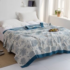 cooling cotton bedspread blanket