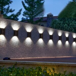 outdoor solar wall lights