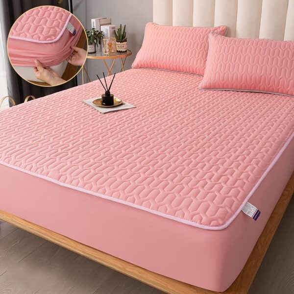 quilted stitched mattress cover