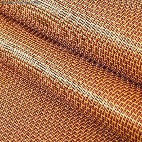 bamboo rattan pattern mattress protection pad