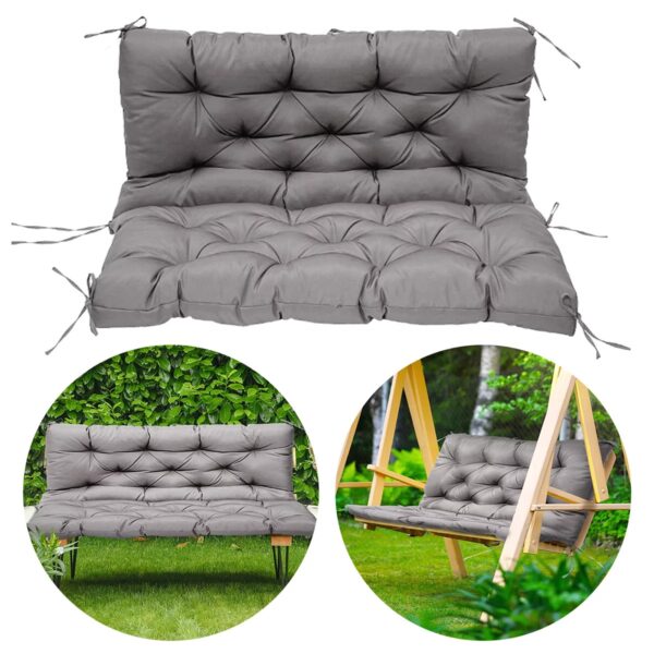 outdoor bench swing chair cushion