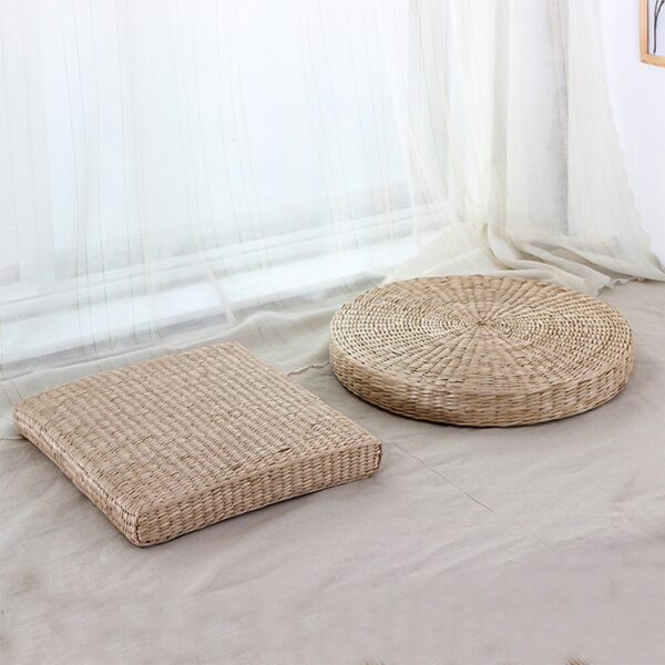 rattan hand woven tatami cushion