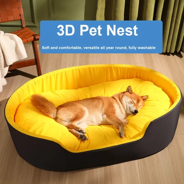 large waterproof dog bed