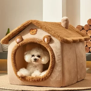 foldable dog/cat kennel pet bed