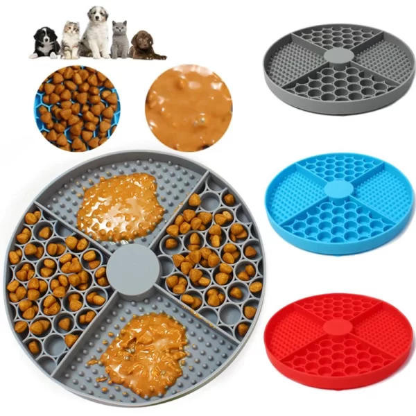 silicone licking pad feeder for pets