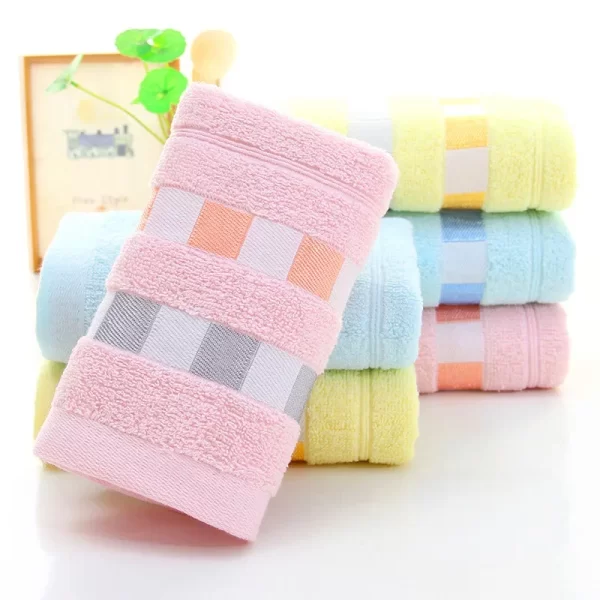 Absorbent Quick-drying Cotton Hand Face Bath Towel for Adults
