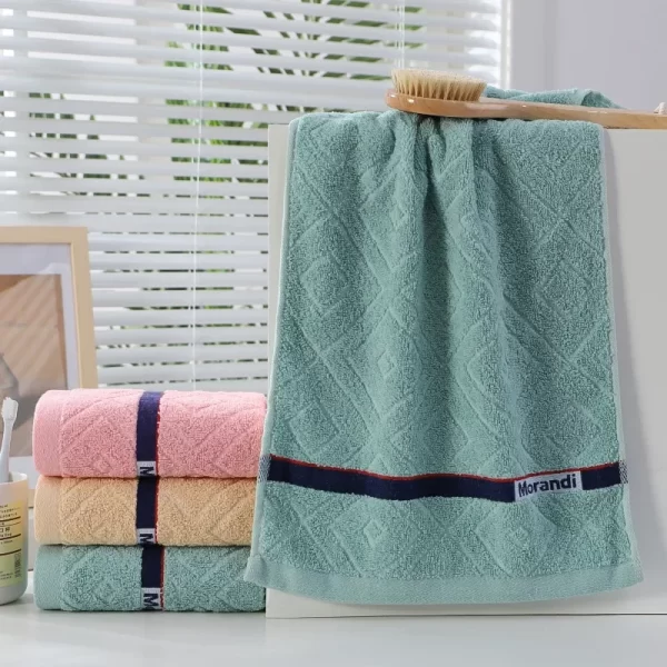 Absorbent Quick-drying Cotton Hand Face Bath Towel for Adults
