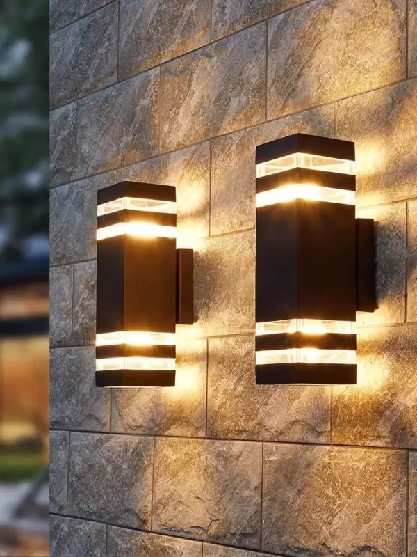 Outdoor Waterproof Solar LED Wall Lights