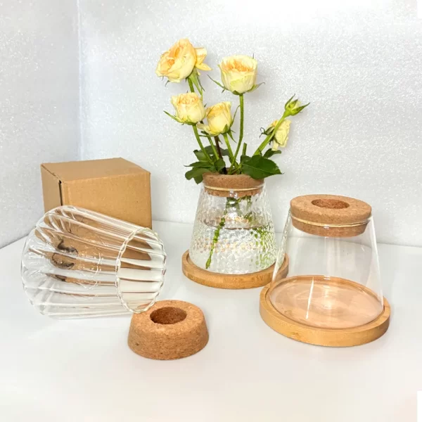 Nordic Simple Transparent Glass Vase